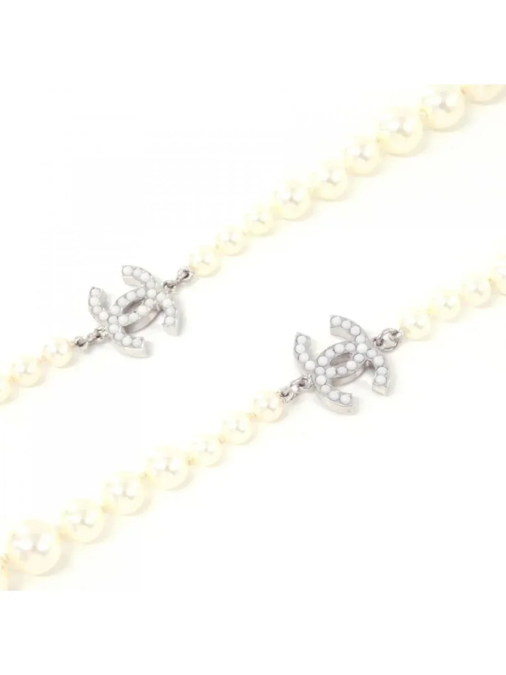 Chanel Necklace Silver